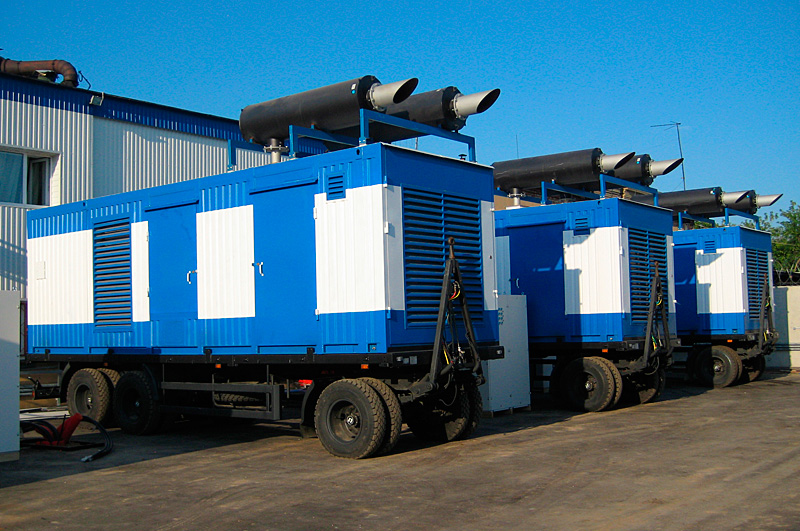 Дизельные генераторы на шасси Дизельные генераторы на шасси